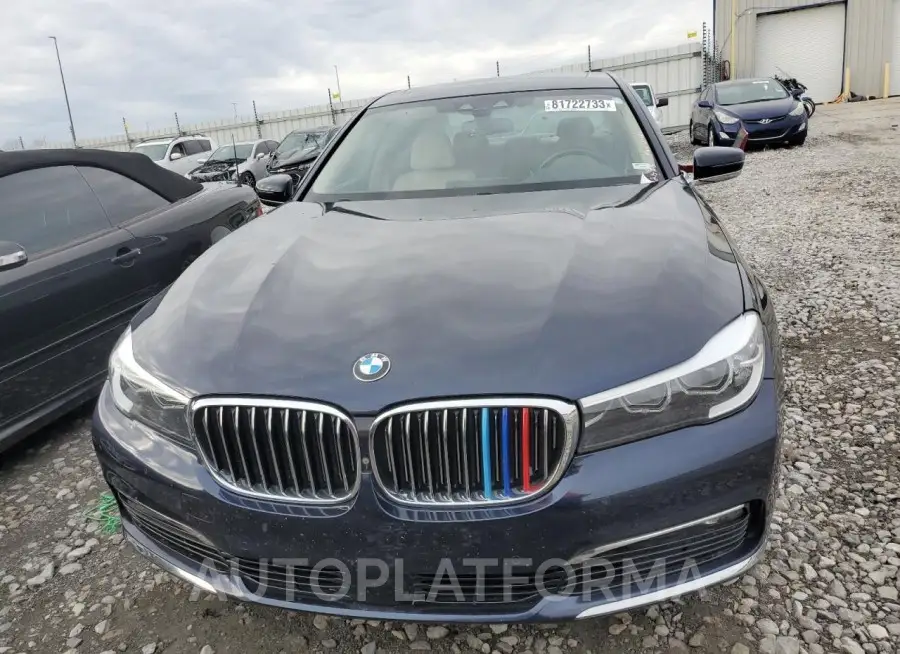 BMW 740 I 2016 vin WBA7E2C55GG548156 from auto auction Copart