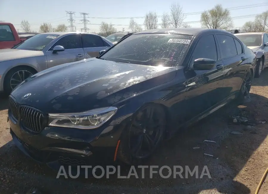 BMW 750 I 2019 vin WBA7F0C56KGM24441 from auto auction Copart