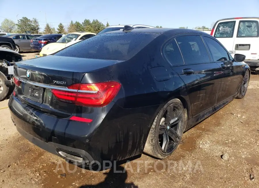 BMW 750 I 2019 vin WBA7F0C56KGM24441 from auto auction Copart