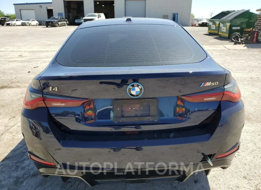 BMW I4 M50 2023 vin WBY33AW07PFR15161 from auto auction Copart