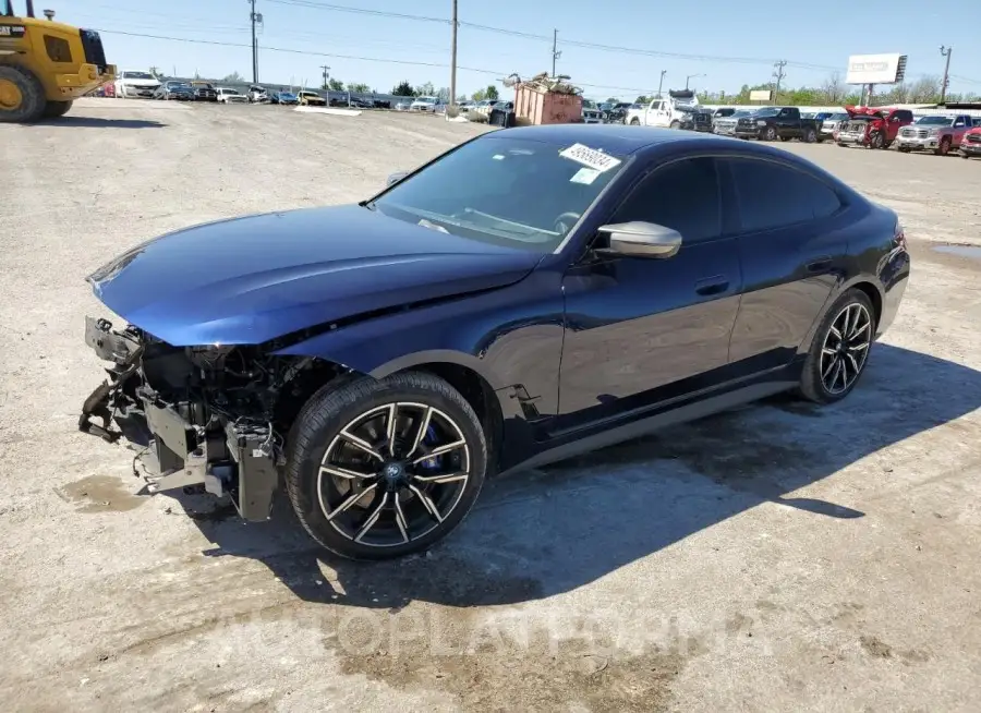 BMW I4 M50 2023 vin WBY33AW07PFR15161 from auto auction Copart