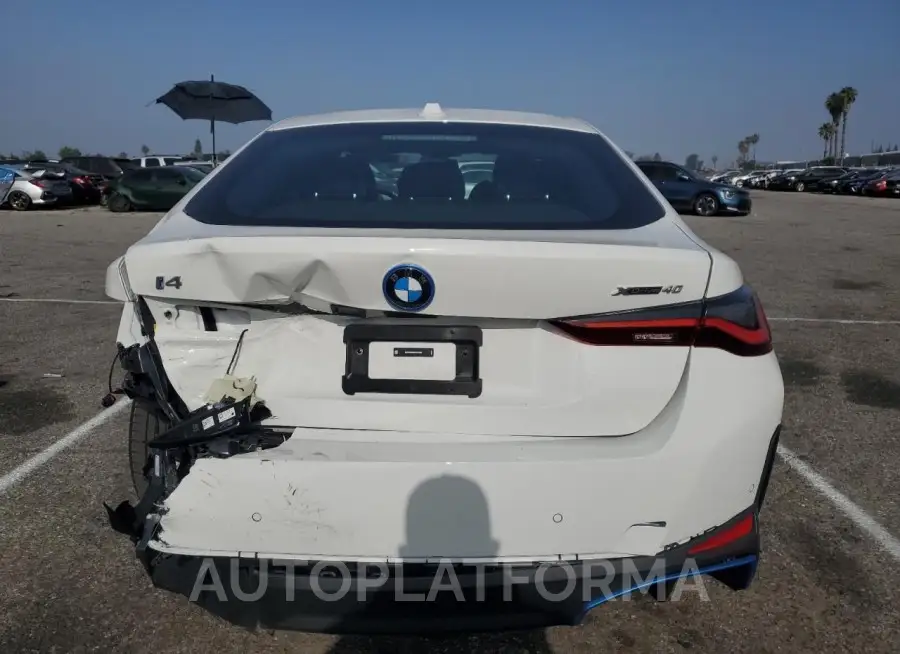 BMW I4 XDRIVE 2024 vin WBY83FB09RFS78608 from auto auction Copart