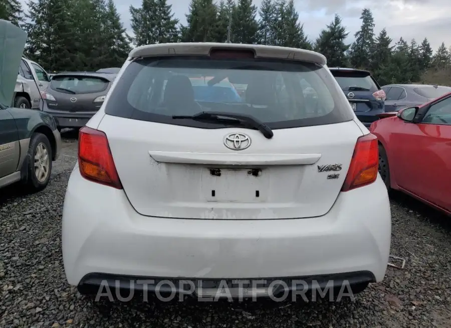 TOYOTA YARIS 2015 vin VNKKTUD36FA035891 from auto auction Copart