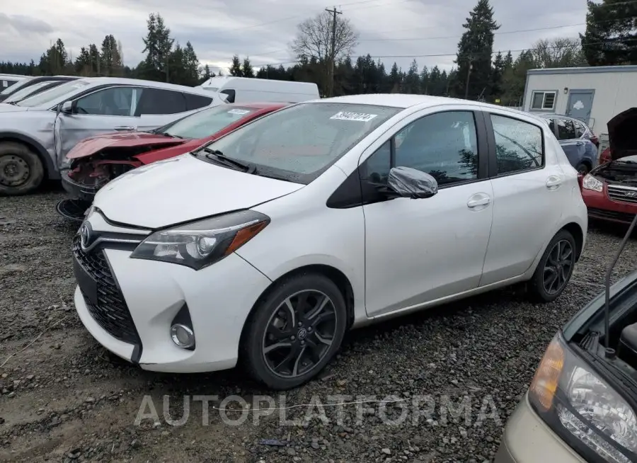 TOYOTA YARIS 2015 vin VNKKTUD36FA035891 from auto auction Copart