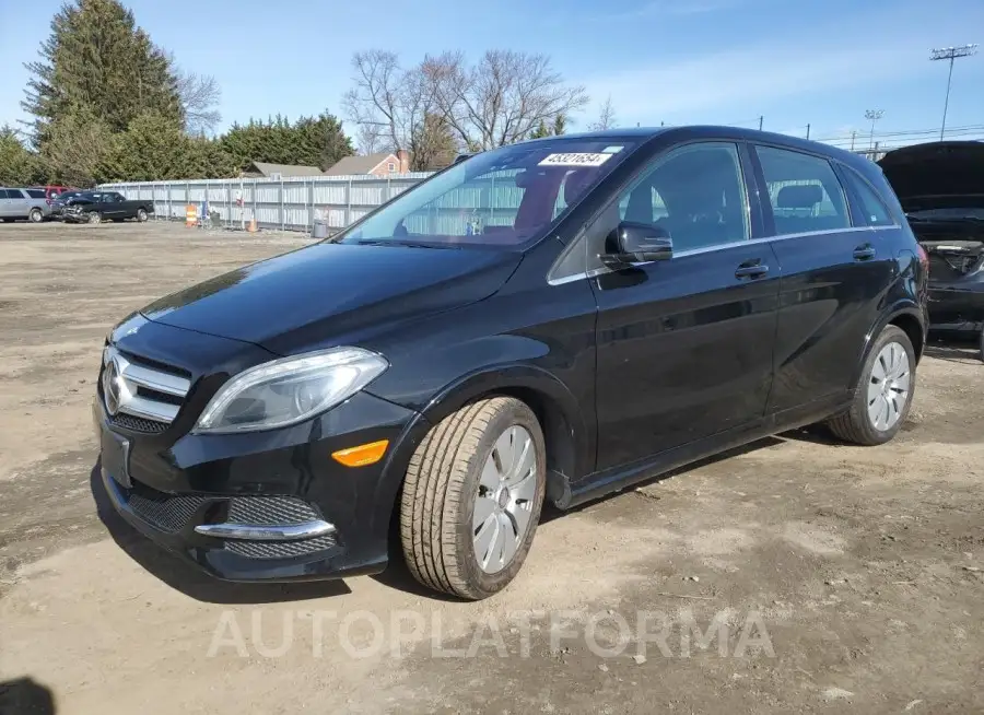 MERCEDES-BENZ B ELECTRIC 2015 vin WDDVP9AB4FJ005068 from auto auction Copart