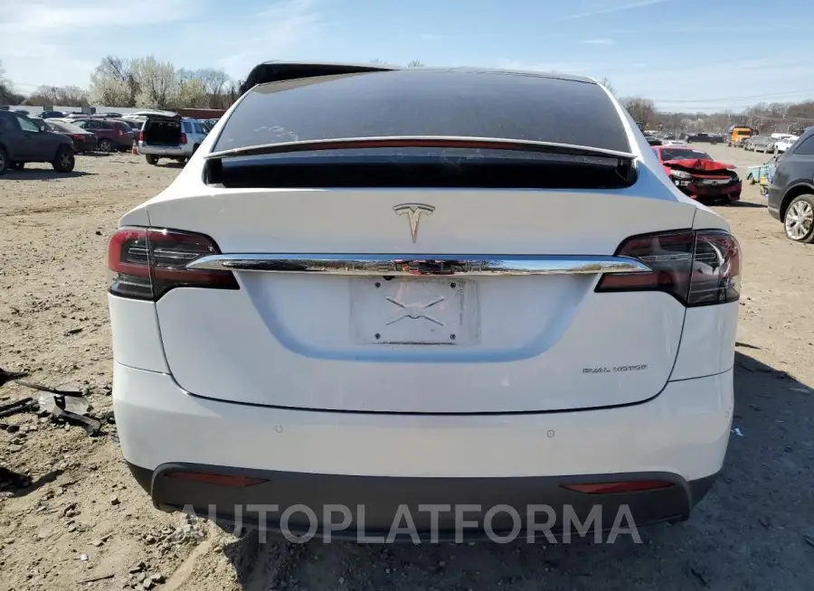 TESLA MODEL X 2020 vin 5YJXCAE22LF286395 from auto auction Copart