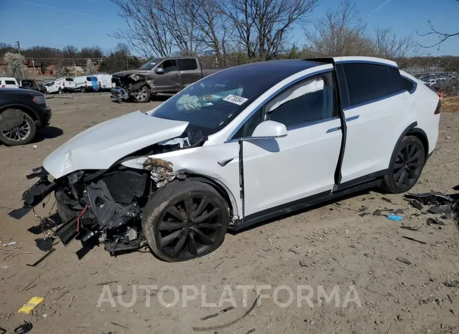 TESLA MODEL X 2020 vin 5YJXCAE22LF286395 from auto auction Copart