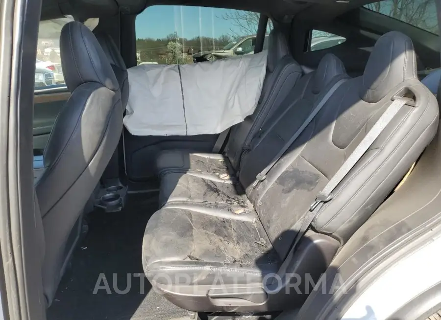 TESLA MODEL X 2020 vin 5YJXCAE22LF286395 from auto auction Copart