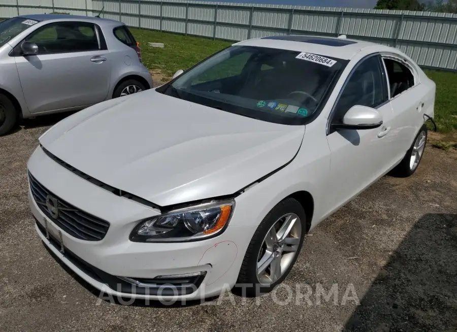 VOLVO S60 PREMIE 2015 vin YV126MFB2F1311692 from auto auction Copart