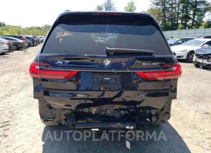 BMW X7 XDRIVE4 2022 vin 5UXCW2C09N9K03053 from auto auction Copart