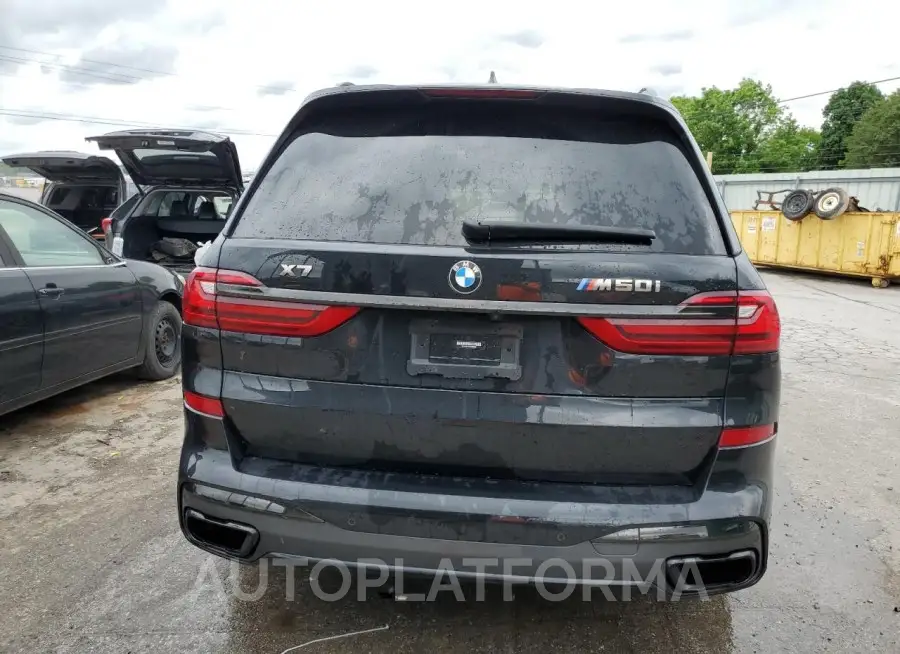 BMW X7 M50I 2021 vin 5UXCX6C05M9G38948 from auto auction Copart