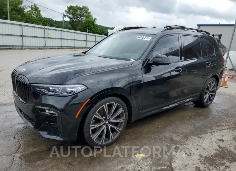 BMW X7 M50I 2021 vin 5UXCX6C05M9G38948 from auto auction Copart