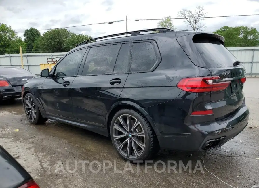 BMW X7 M50I 2021 vin 5UXCX6C05M9G38948 from auto auction Copart