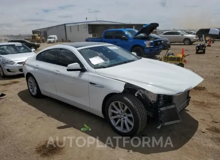 BMW 640 XI GRA 2015 vin WBA6B8C51FD453875 from auto auction Copart