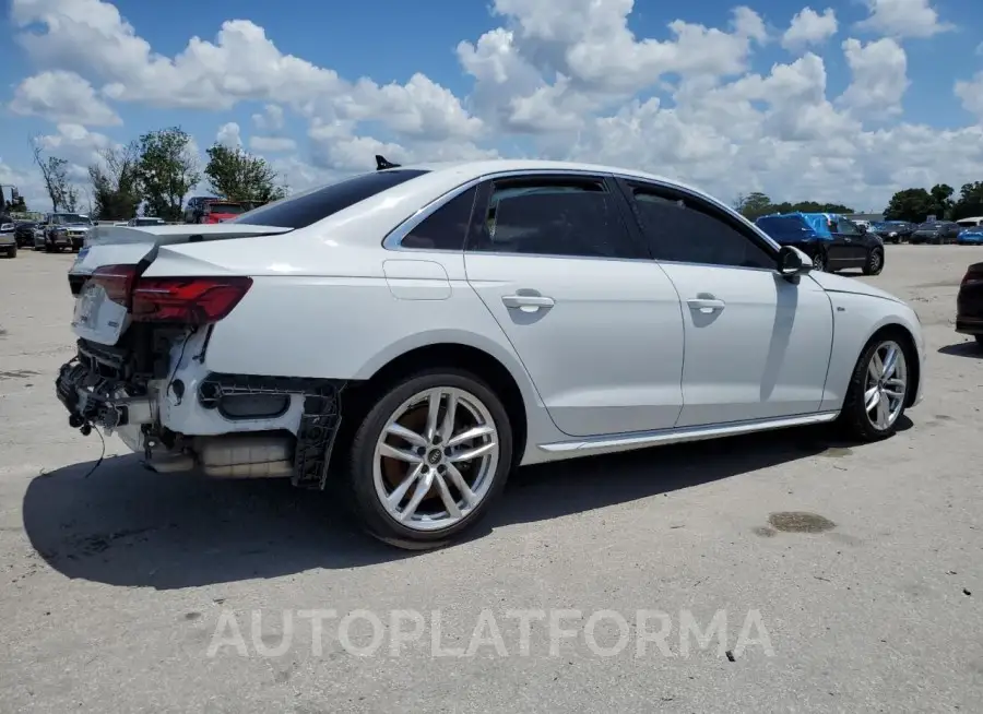 AUDI A4 PREMIUM 2022 vin WAUEAAF4XNN014806 from auto auction Copart