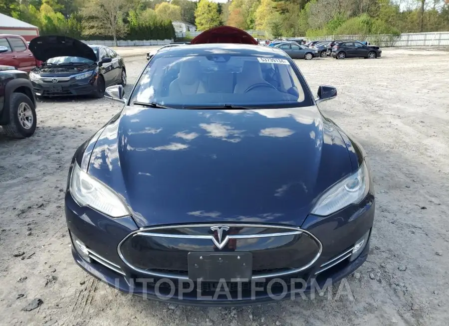 TESLA MODEL S 85 2015 vin 5YJSA1H25FF083632 from auto auction Copart