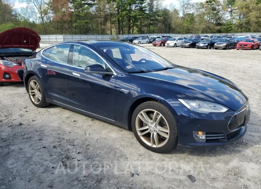 TESLA MODEL S 85 2015 vin 5YJSA1H25FF083632 from auto auction Copart