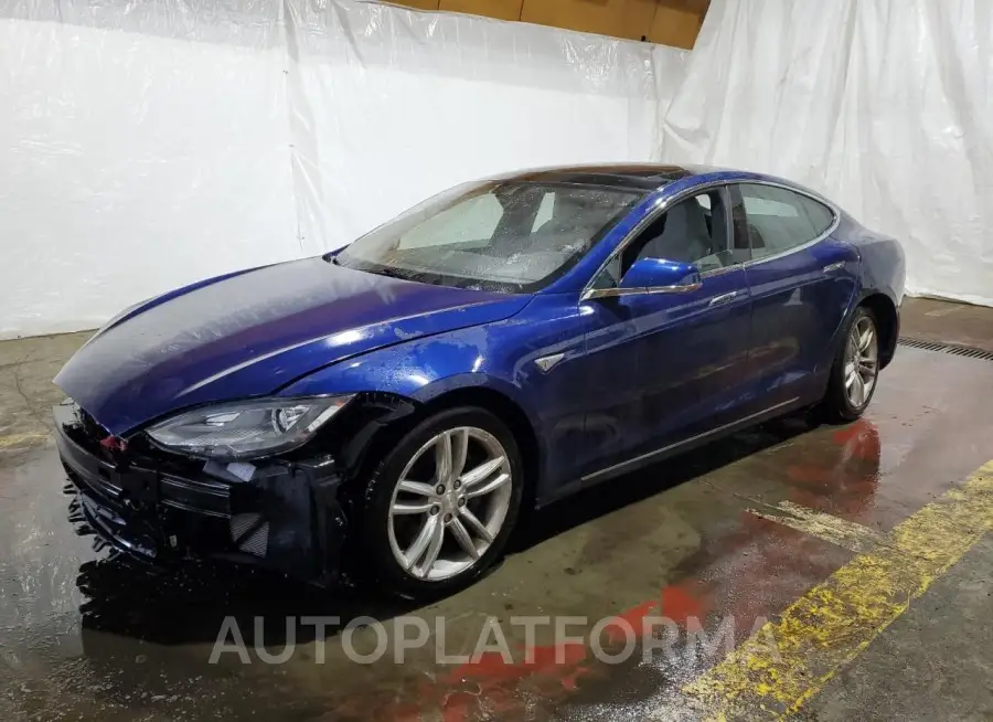 TESLA MODEL S 70 2015 vin 5YJSA1S28FF088008 from auto auction Copart