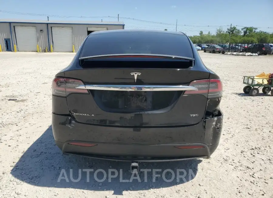 TESLA MODEL X 2018 vin 5YJXCAE29JF113406 from auto auction Copart