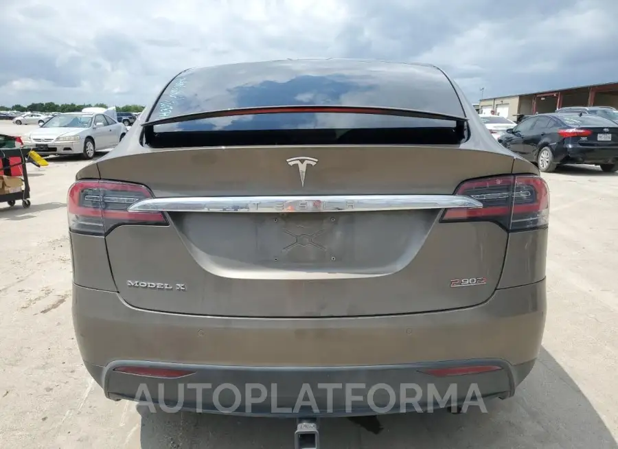 TESLA MODEL X 2016 vin 5YJXCBE48GF005827 from auto auction Copart