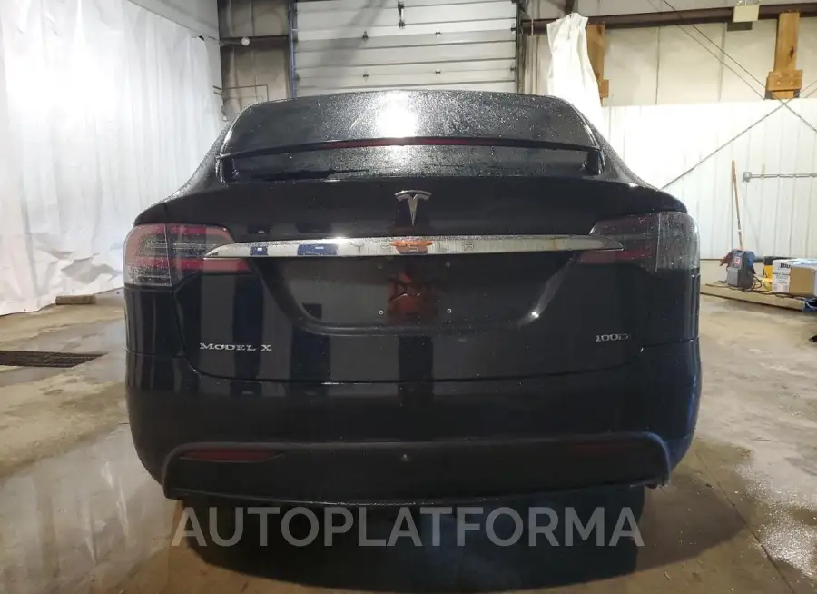 TESLA MODEL X 2018 vin 5YJXCDE2XJF089988 from auto auction Copart