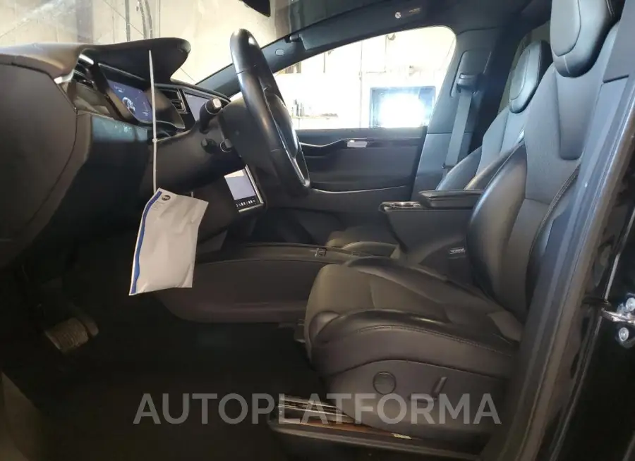 TESLA MODEL X 2018 vin 5YJXCDE2XJF089988 from auto auction Copart