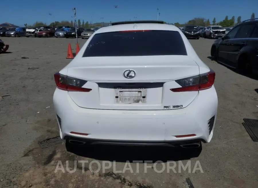 LEXUS RC 350 2016 vin JTHHE5BCXG5013097 from auto auction Copart