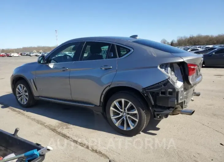 BMW X6 XDRIVE3 2016 vin 5UXKU2C5XG0N80866 from auto auction Copart