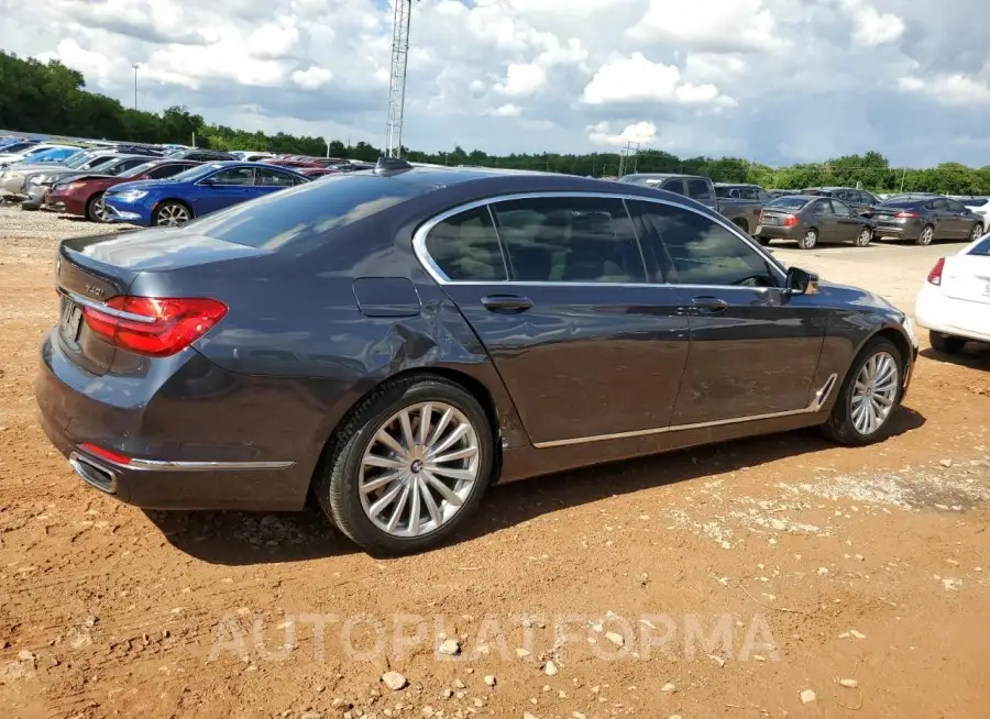 BMW 740 I 2016 vin WBA7E2C57GG547123 from auto auction Copart