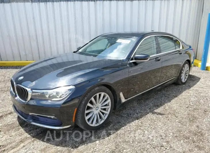 BMW 740 I 2017 vin WBA7E2C57HG739353 from auto auction Copart