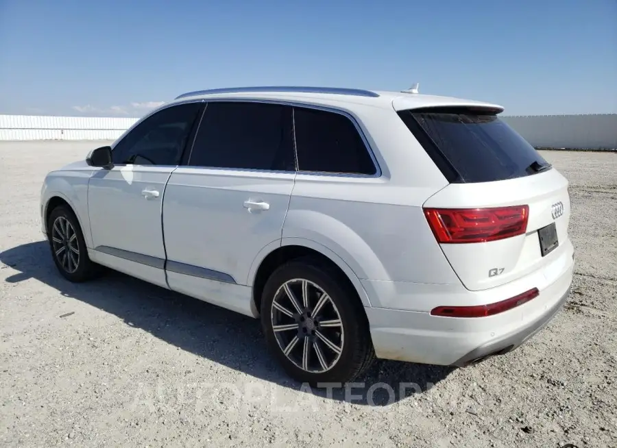 AUDI Q7 PREMIUM 2017 vin WA1LAAF79HD007256 from auto auction Copart