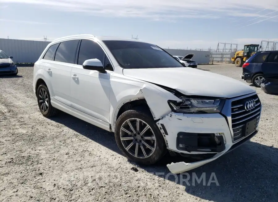 AUDI Q7 PREMIUM 2017 vin WA1LAAF79HD007256 from auto auction Copart