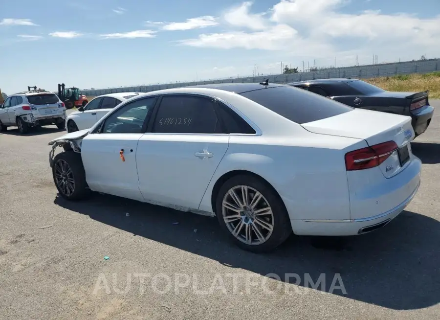 AUDI A8 L QUATT 2016 vin WAU34AFD8GN021559 from auto auction Copart