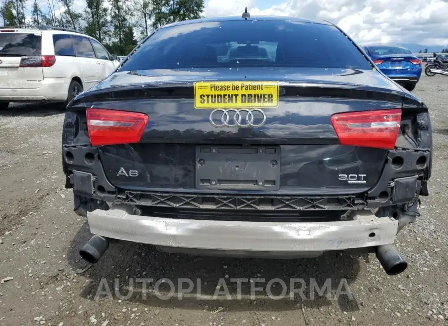 AUDI A6 PREMIUM 2015 vin WAUFGAFC1FN009442 from auto auction Copart