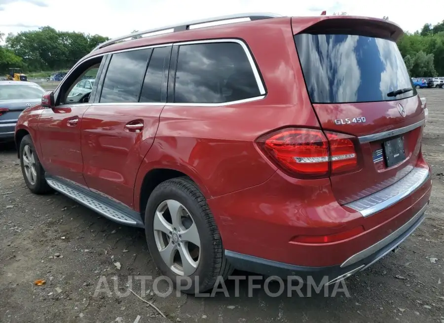 MERCEDES-BENZ GLS 450 4M 2017 vin 4JGDF6EEXHA811409 from auto auction Copart