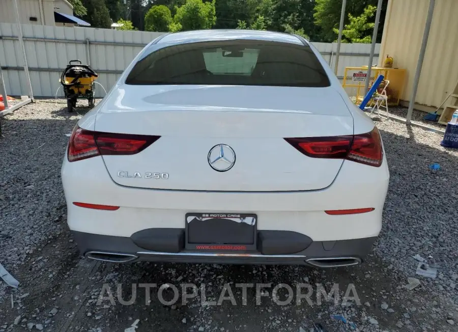 MERCEDES-BENZ CLA 250 2020 vin WDD5J4GBXLN062701 from auto auction Copart