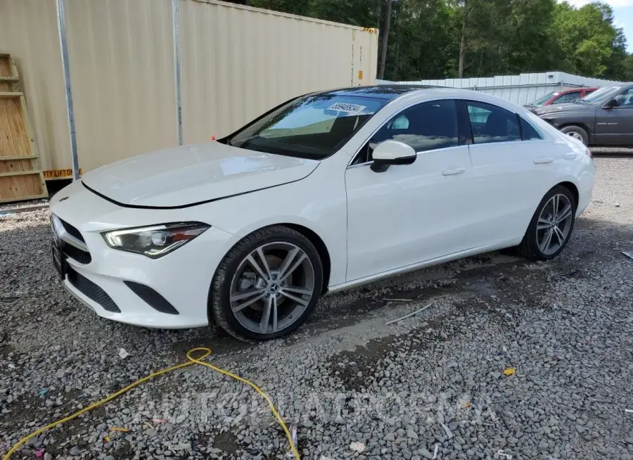 MERCEDES-BENZ CLA 250 2020 vin WDD5J4GBXLN062701 from auto auction Copart