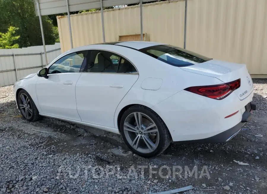 MERCEDES-BENZ CLA 250 2020 vin WDD5J4GBXLN062701 from auto auction Copart