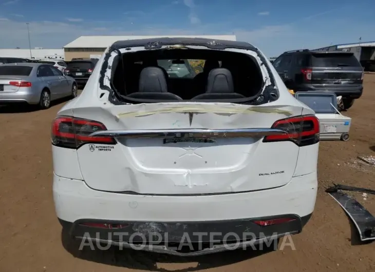 TESLA MODEL X 2020 vin 5YJXCBE23LF272379 from auto auction Copart