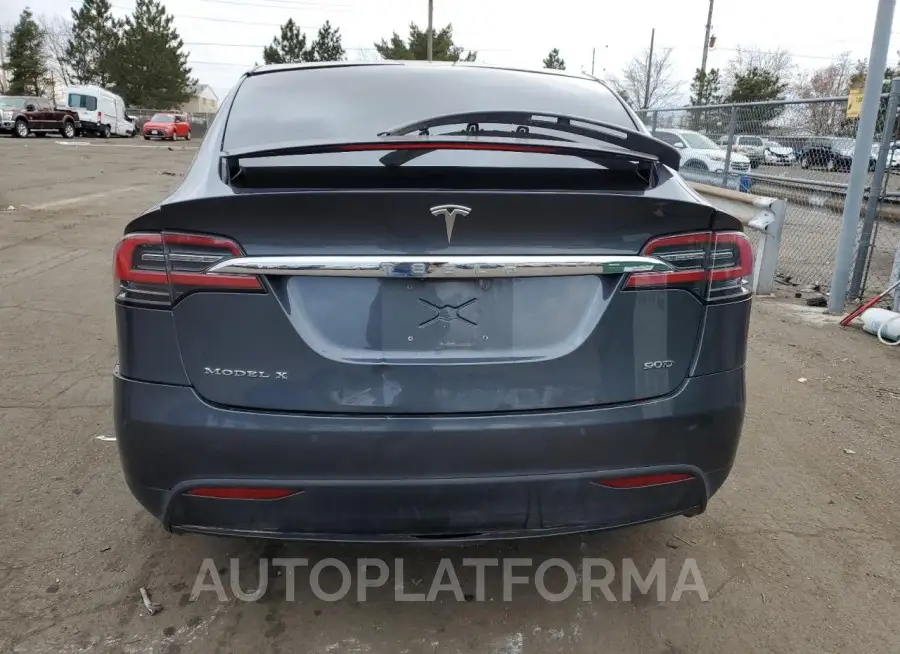 TESLA MODEL X 2017 vin 5YJXCDE23HF050105 from auto auction Copart