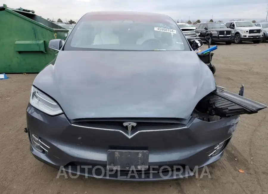 TESLA MODEL X 2017 vin 5YJXCDE23HF050105 from auto auction Copart