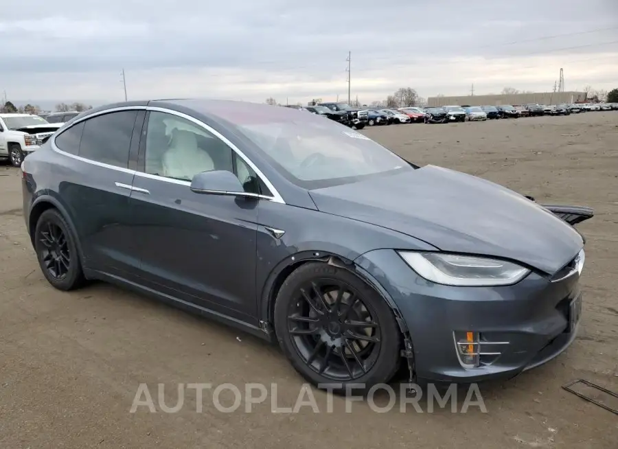 TESLA MODEL X 2017 vin 5YJXCDE23HF050105 from auto auction Copart