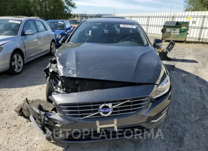 VOLVO S60 PREMIE 2015 vin YV126MFK6F1360149 from auto auction Copart