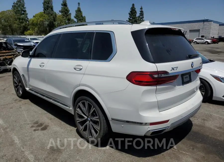 BMW X7 XDRIVE4 2020 vin 5UXCW2C01L9A01095 from auto auction Copart