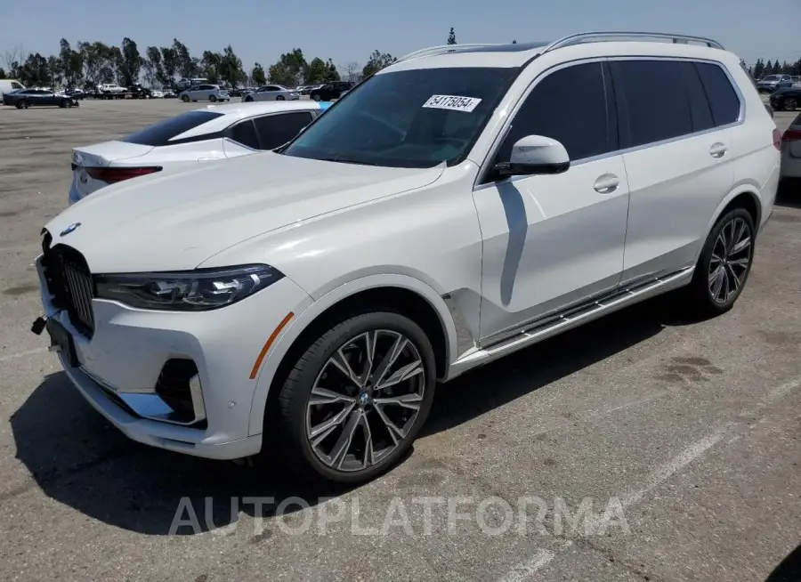 BMW X7 XDRIVE4 2020 vin 5UXCW2C01L9A01095 from auto auction Copart