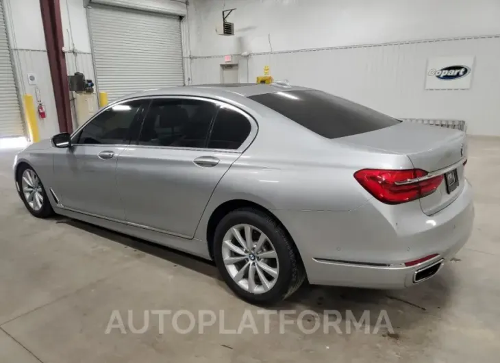 BMW 740 I 2016 vin WBA7E2C54GG714408 from auto auction Copart