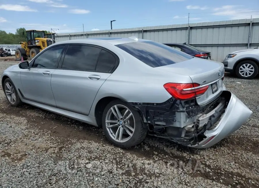 BMW 740 XI 2017 vin WBA7E4C53HGU99519 from auto auction Copart