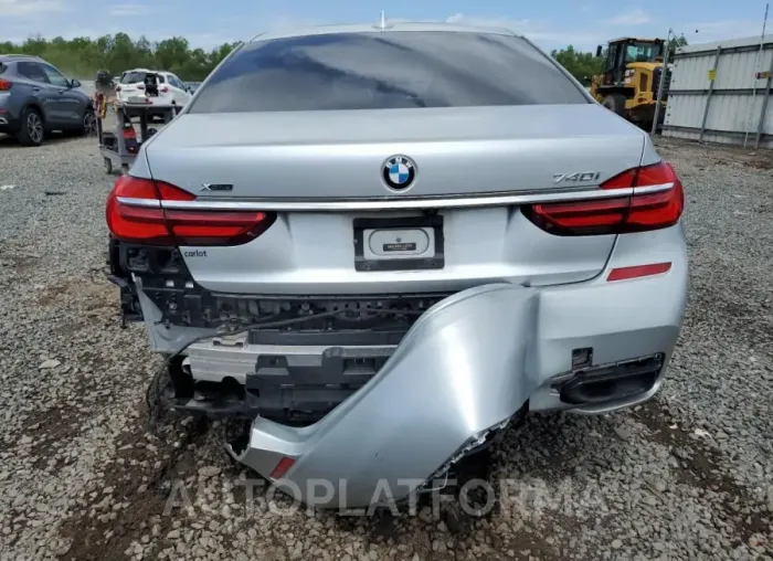 BMW 740 XI 2017 vin WBA7E4C53HGU99519 from auto auction Copart