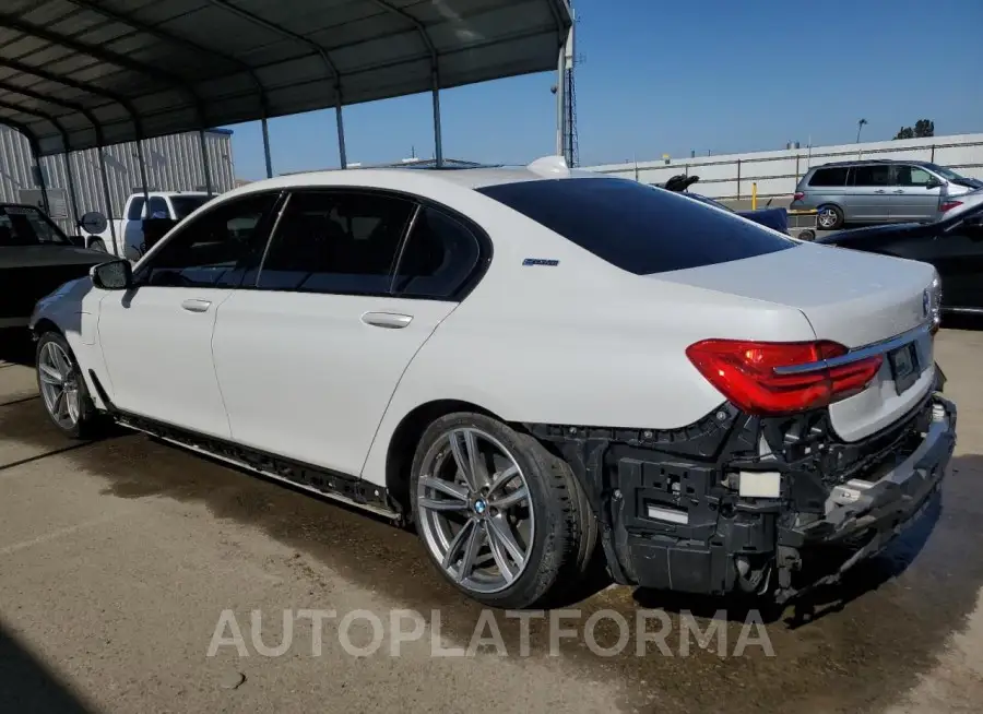 BMW 740 XE 2018 vin WBA7J2C55JG938256 from auto auction Copart