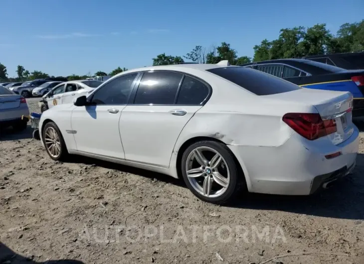 BMW 740 I 2015 vin WBAYA6C5XFG312981 from auto auction Copart